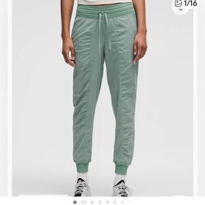 Lululemon Dance Studio Joggers Lined Sz 6 Crater Blue